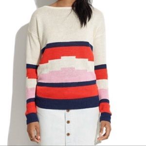 Madewell Geometric Sweater as seen on Taylor Swift